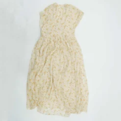 Celine V-Neck Dress In Silk Georgette -Swimwear Shore 05b703d8 bc95 478a 9b3f 6feaf4f72711 scaled