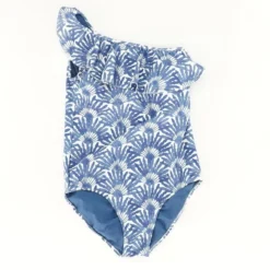 Vineyard Vines Blue Tropical One-Piece
