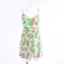 Hollister Green Floral Mini Dress