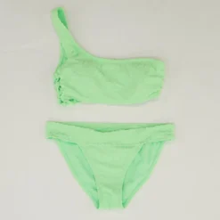 Neon Green Animal Print Two-Piece