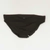 Brown Solid Swim Bottom