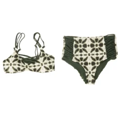 White Tie Dye Two-Piece