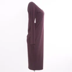 Maroon Houndstooth Midi Dress -Swimwear Shore 1a974e64 1a99 4cf6 b50e cbfcc268289d