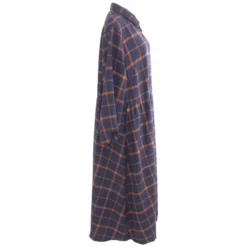 Navy Check Midi Dress -Swimwear Shore 1f9b04fb f098 4a60 8d21 35d575f5acf4 scaled