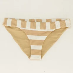 Gold Striped Swim Bottom