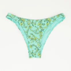 Green Floral Swim Bottom