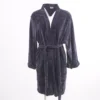 Navy Solid Robe
