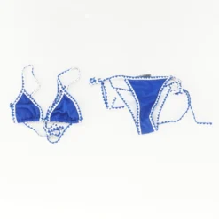 Zaful Blue Geometric Two-Piece