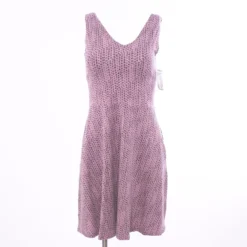 Purple Animal Print Mini Dress