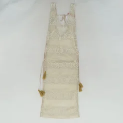 Beige Eyelet Cover-Up