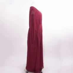 Burgundy Solid Maxi Dress -Swimwear Shore 320d23f5 65ab 4835 89c3 0f34f3e44f2d scaled