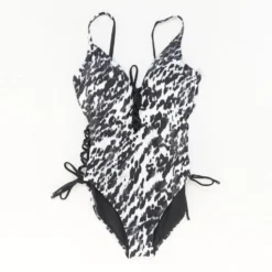 Heat Wave Lace-Up One-Piece Swimsuit - Size S-XL