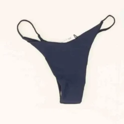 Navy Solid Two-Piece -Swimwear Shore 377c2248 a9cd 48e6 be71 1613b9fdcb2e