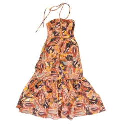 A.L.C. Multi Graphic Midi Dress