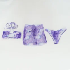 SHEIN Purple Tie Dye Two-Piece
