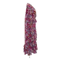 RIVER ISLAND Purple Floral Midi Dress -Swimwear Shore 3bfcc8eb c0fc 4707 aa4d 1e75ab1ffaf1