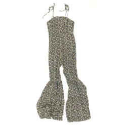 SHEIN Black Floral Jumpsuit - Size 4