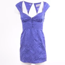 Urban Outfitters Blue Damask Mini Dress