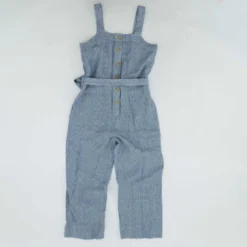 Blue Striped Jumpsuit