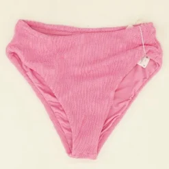 Pink Solid Swim Bottom