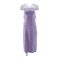 Zara Lavender Floral Midi Dress