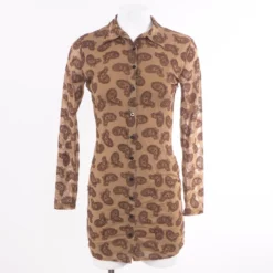 Motel Brown Paisley Mini Dress