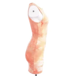 Peach Tie Dye Mini Dress -Swimwear Shore 60202d46 d9aa 40af 9cdc c3317879ff05