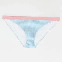 Blue Striped Swim Bottom