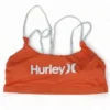 HURLEY Orange Solid Sports Bra