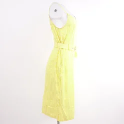 Ted Baker Yellow Striped Midi Dress -Swimwear Shore 6c25a323 5274 4844 93ba 20364d421bea