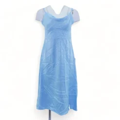 Lulus Blue Animal Print Midi Dress