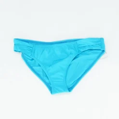 Tommy Bahama Pearl Side Shirred Hipster In Aqua Cerulean Size XS