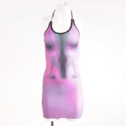 Pink Polka Dot Mini Dress