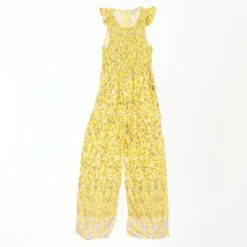 Yellow Floral Jumpsuit