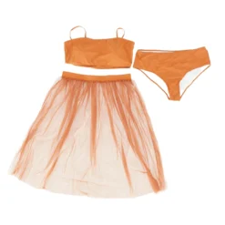 SHEIN Rust Solid Two-Piece