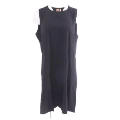 Black Solid Active Dress