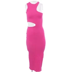 Lulus Neon Pink Solid Maxi Dress
