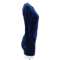 CYNTHIA ROWLEY Navy Solid Mini Dress -Swimwear Shore 8357a383 0d65 41d0 bee7 cab634de964b