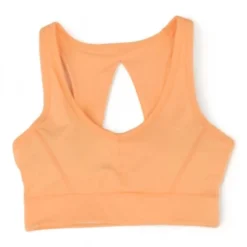 Calvin Klein Peach Solid Sports Bra