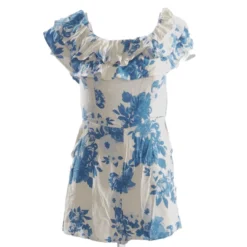 Yellow Floral Romper