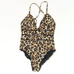 Brown Animal One-Piece