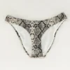 Aqua Black Snake Print Swim Bottom - Size S-XL