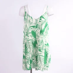Forever 21 Green Tropical Romper