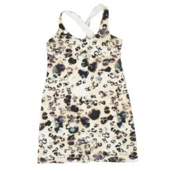 Spiritual Gangster Multi Animal Print It's A Vibe Mini Dress
