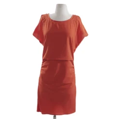 Jessica Simpson Orange Midi Dress