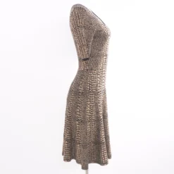 Tan Polka Dot Midi Dress -Swimwear Shore 986cfe90 8e83 485a 9fcd c91e98105bc7