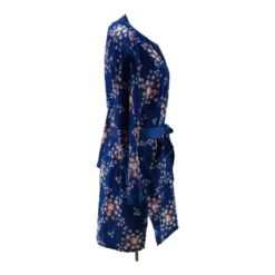 Navy Floral Robe -Swimwear Shore 98be6435 43dc 4b05 a5ff 994e0ddf8247