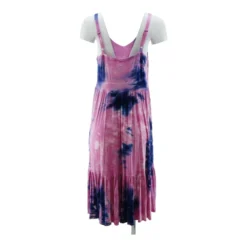 Multi Tie Dye Midi Dress
