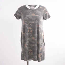 Green Camo Mini Dress