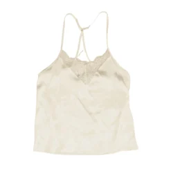 White Solid Pajama Top